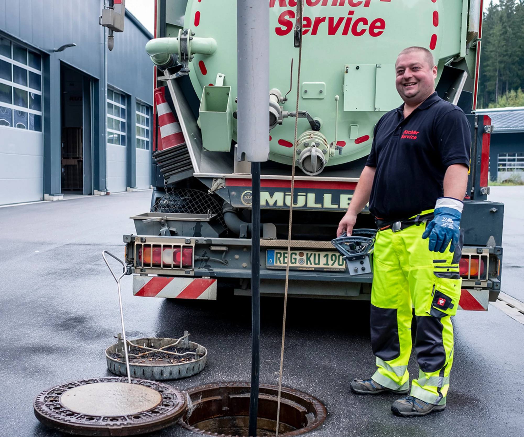 Rohrreinigung bei verstopften Rohren